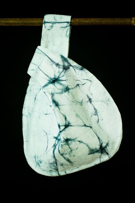 TOZAI Knot bag | Roketsu dyeing white