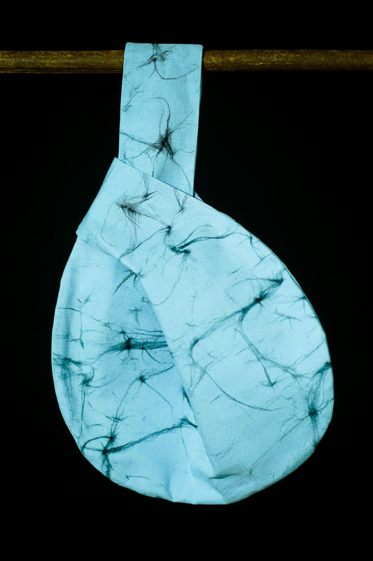 TOZAI Knot bag | Roketsu dyeing blue