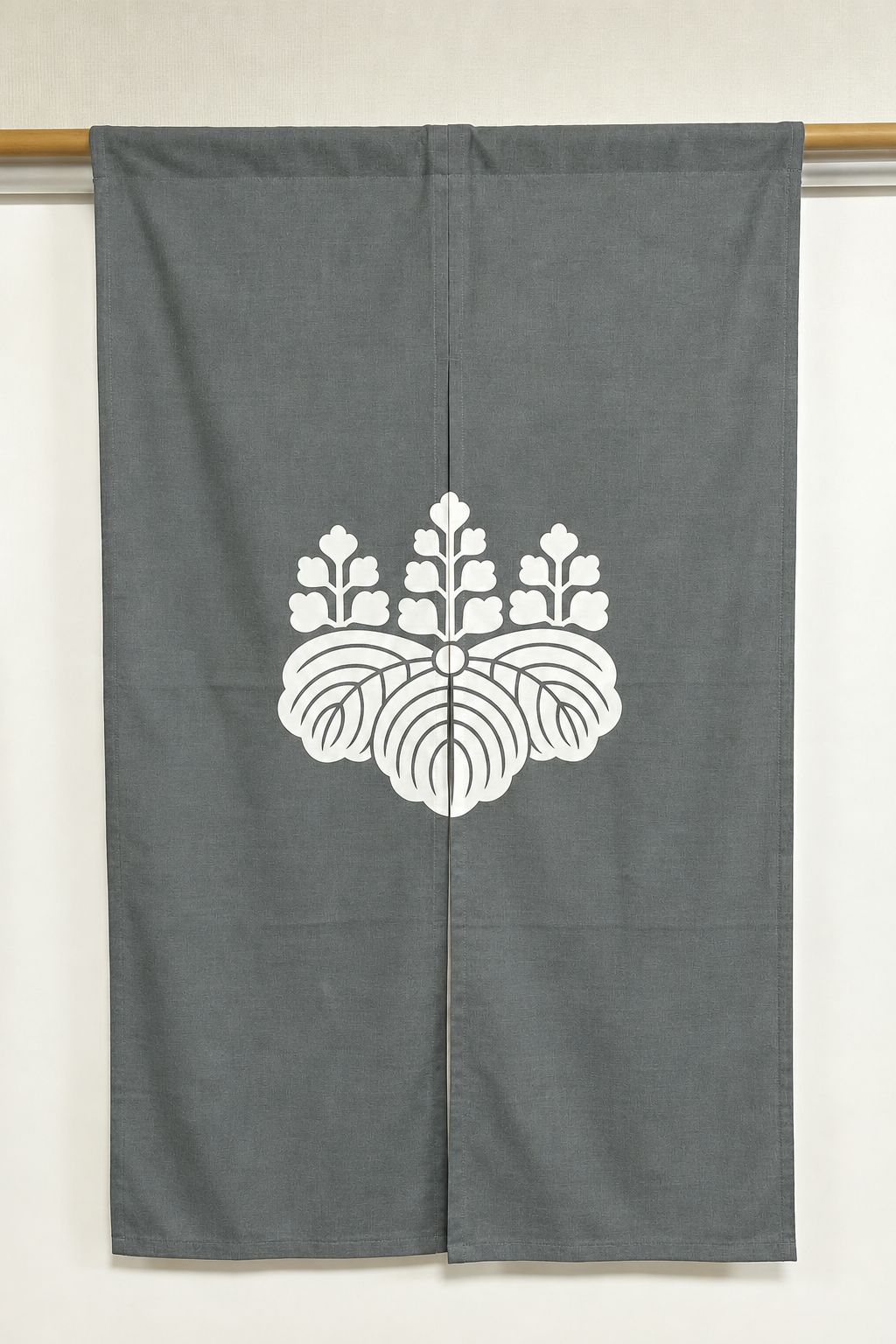 Cotton Noren | Kamon(Crest) - rikyunezumi