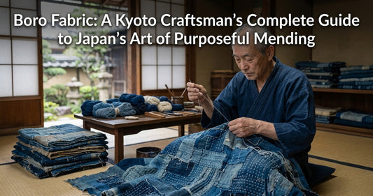 Boro Fabric: A Kyoto Craftsman's Complete Guide to Japan's Art of Purposeful Mending