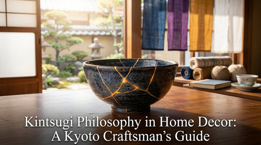 Kintsugi Philosophy in Home Decor: A Kyoto Craftsman's Guide