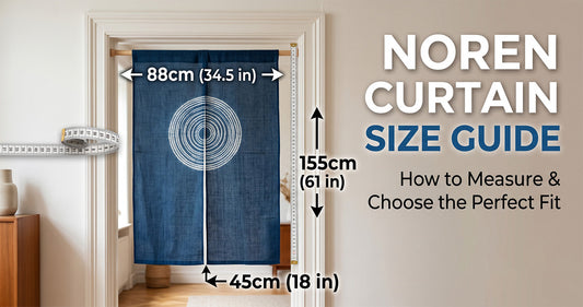 Noren Curtain Size Guide: How to Measure & Choose the Perfect Fit