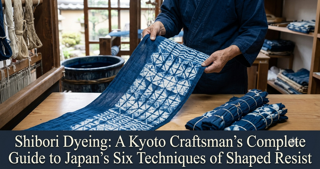 Shibori Dyeing: A Kyoto Craftsman's Complete Guide to Japan's Six Techniques of Shaped Resist