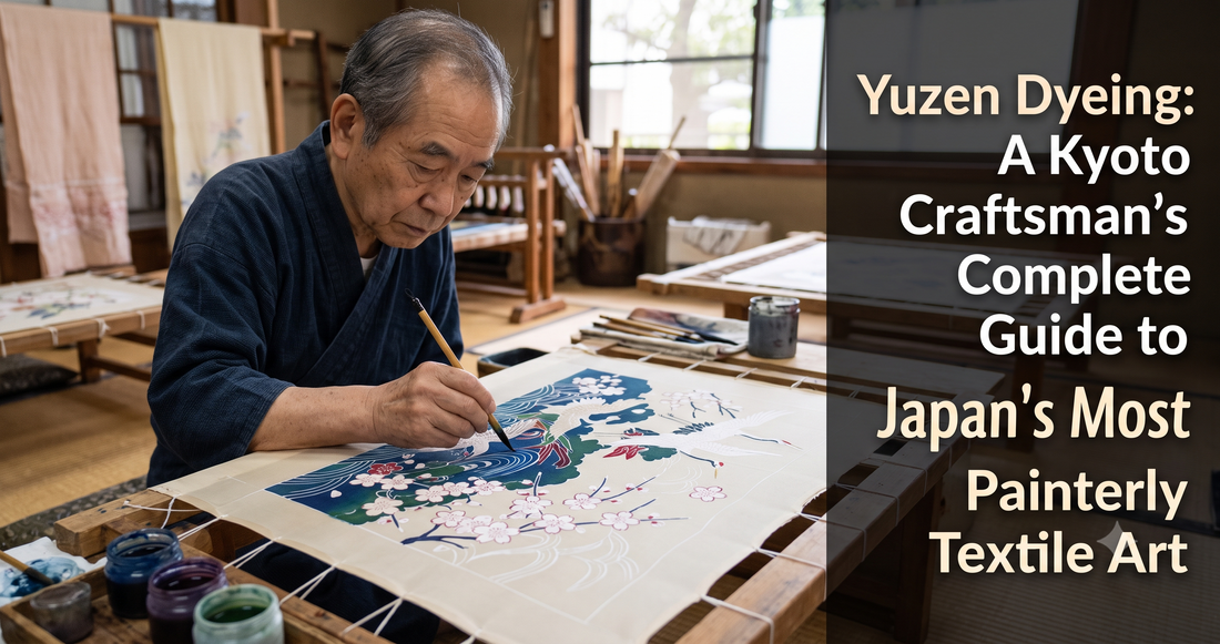 Yuzen Dyeing: A Kyoto Craftsman's Complete Guide to Japan's Most Painterly Textile Art