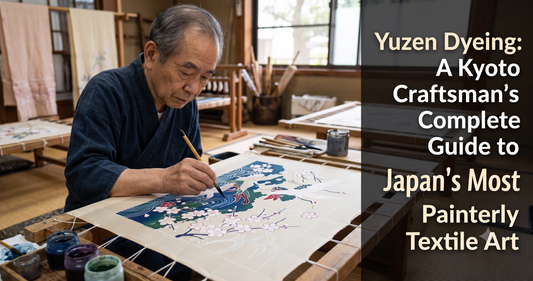Yuzen Dyeing: A Kyoto Craftsman's Complete Guide to Japan's Most Painterly Textile Art