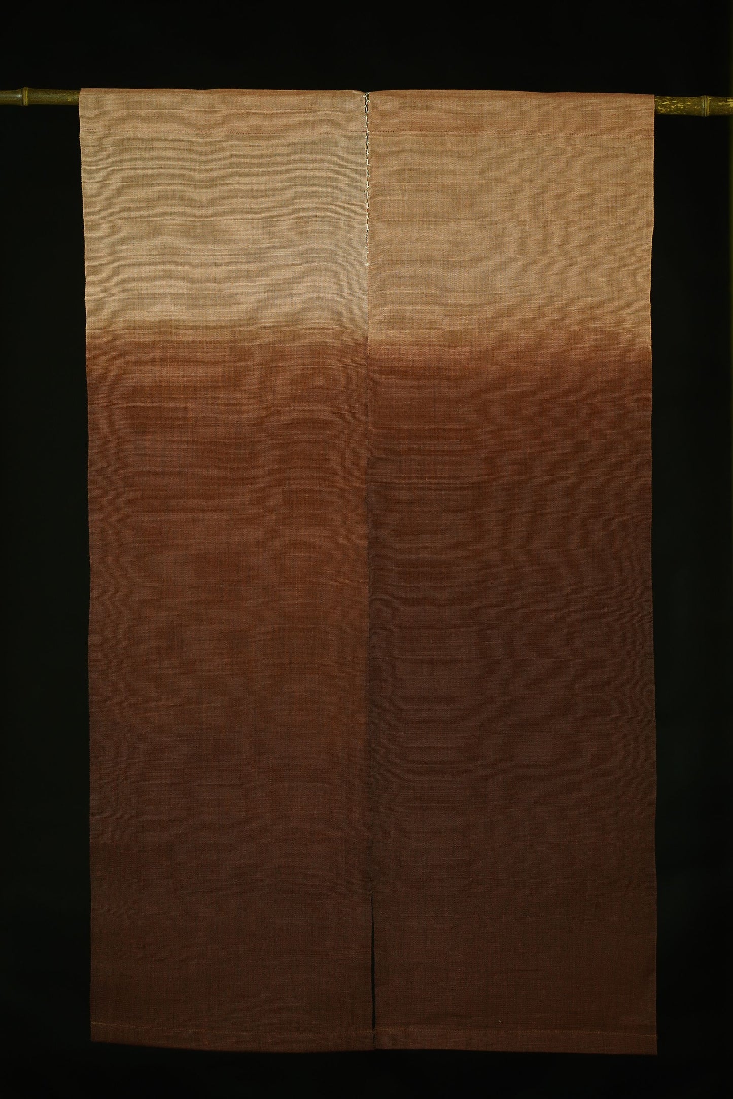 Kukka Collaboration Noren | reddish brown gradient
