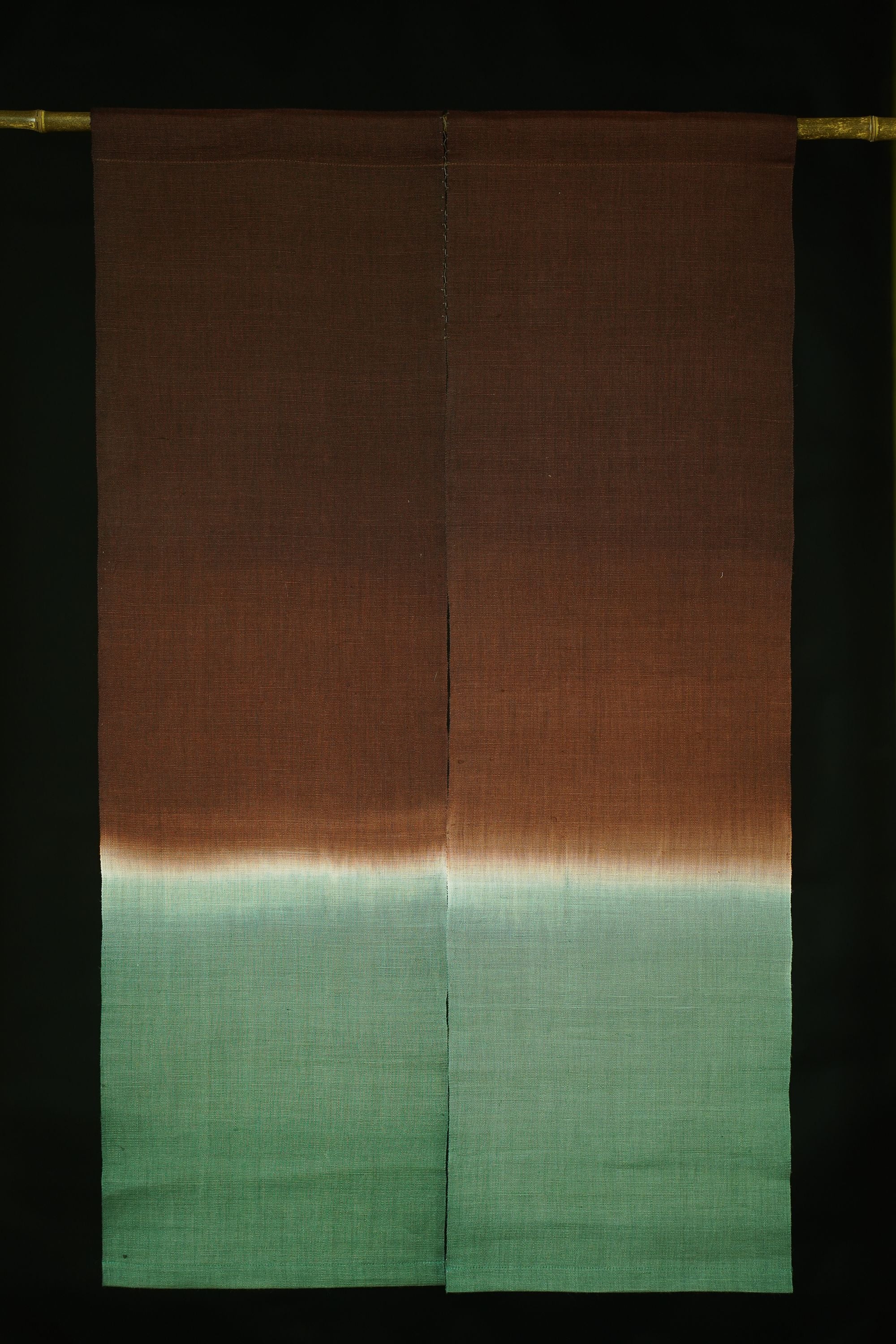 Kukka Collaboration Noren | two color gradient – Noren. craft kyoto