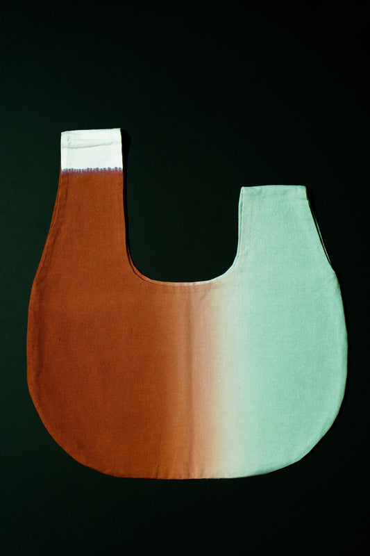 TOZAI Knot bag | two color gradient