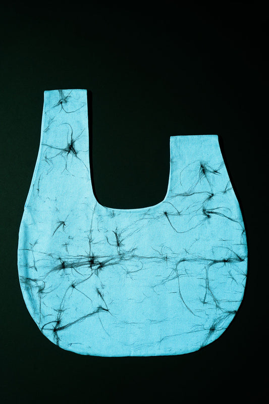 TOZAI Knot bag | Roketsu dyeing blue