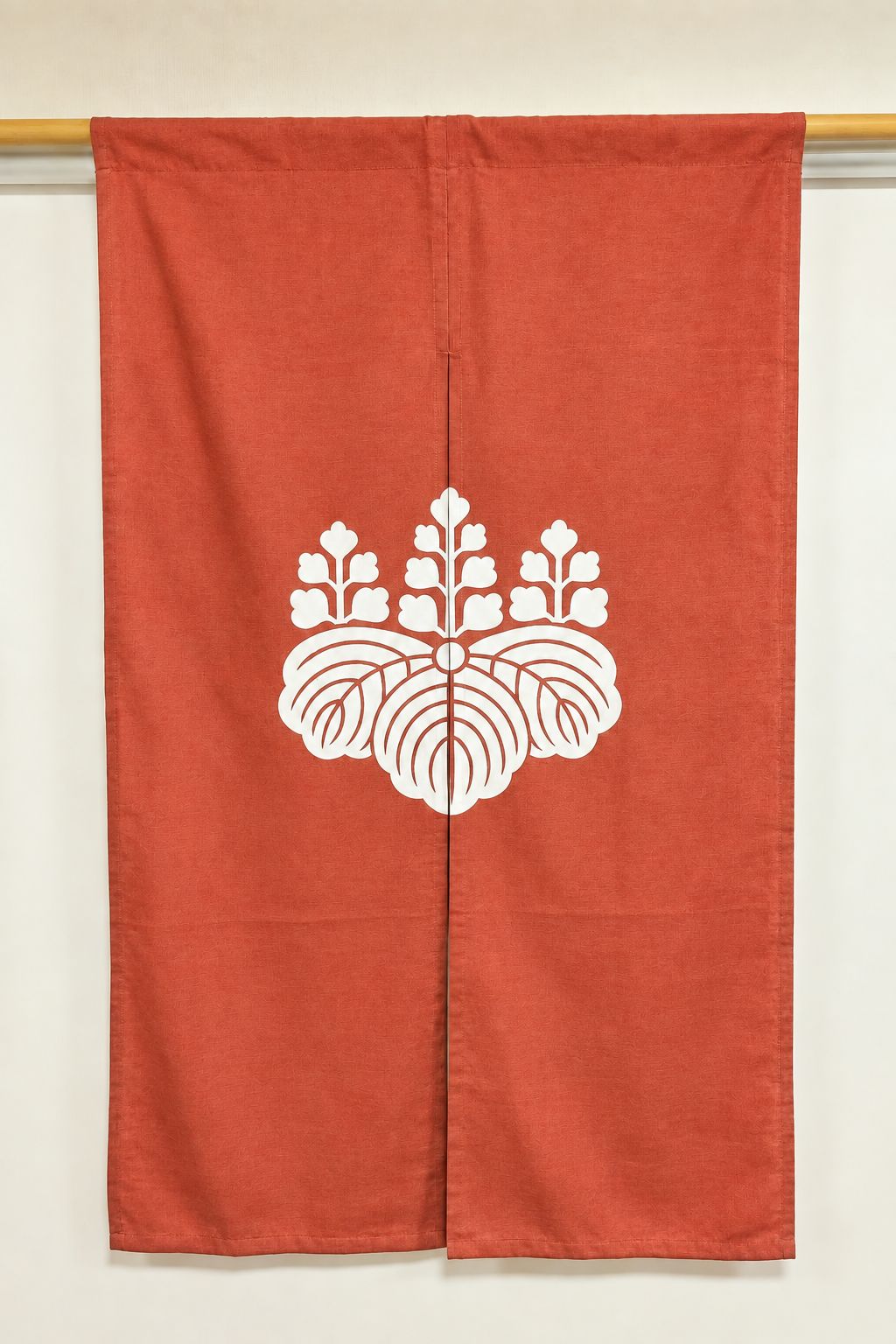 Cotton Noren | Kamon（Crest） - akaneiro