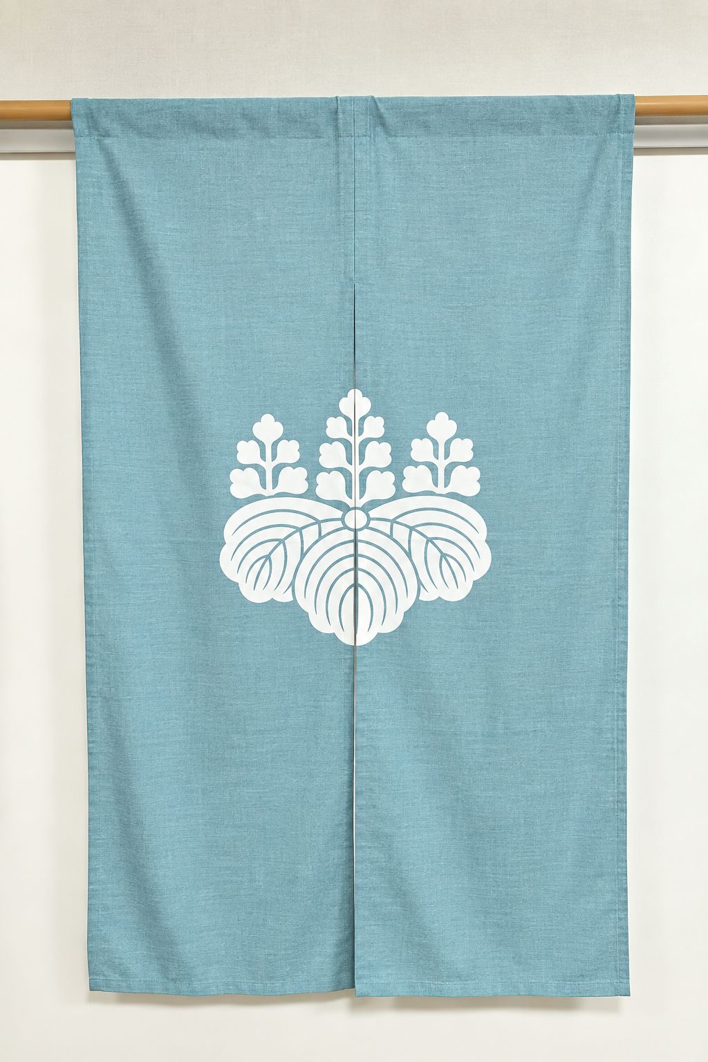 Cotton Noren | Kamon（Crest） - asagiiro