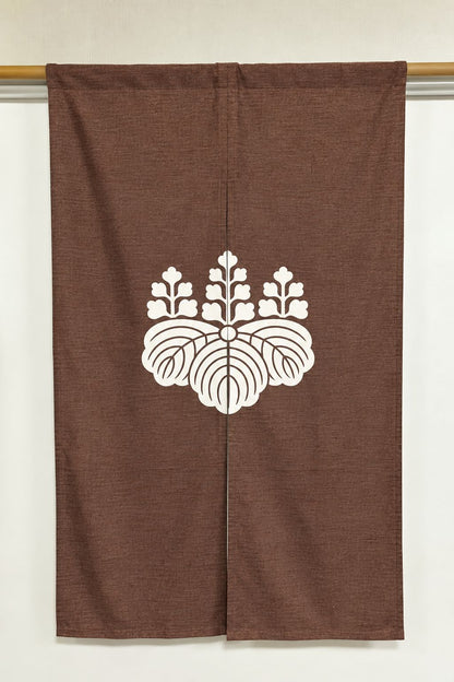 Cotton Noren | Kamon（Crest） - ebicha