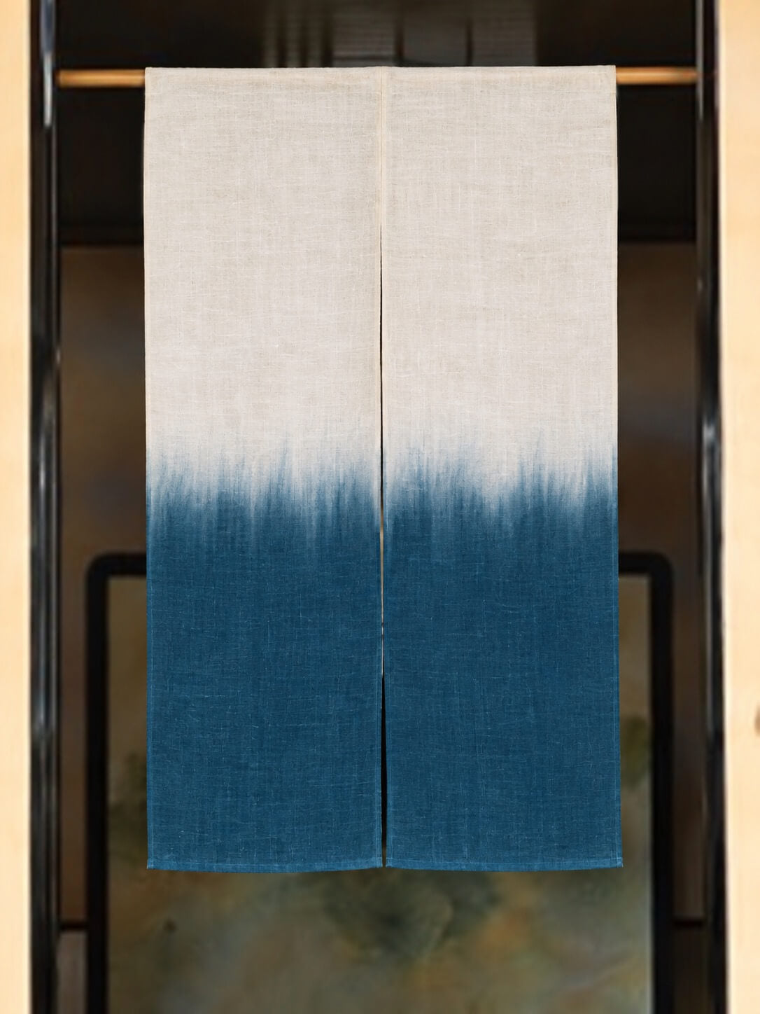 Linen Noren | Gradient - aiiro