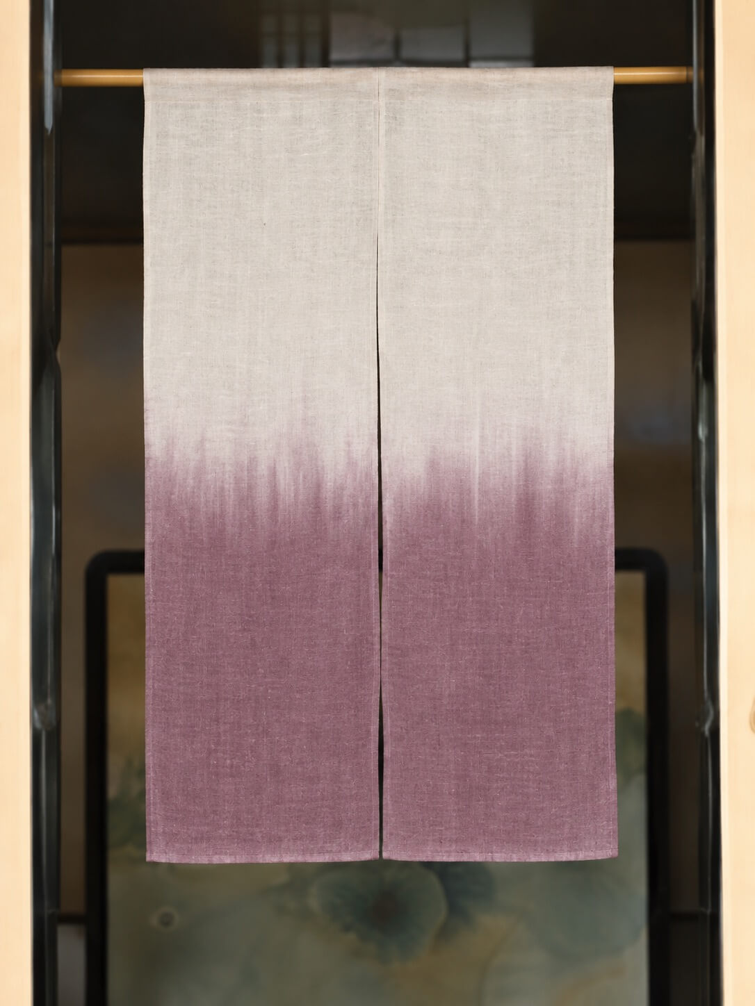 Linen Noren | Gradient - kodaimurasaki
