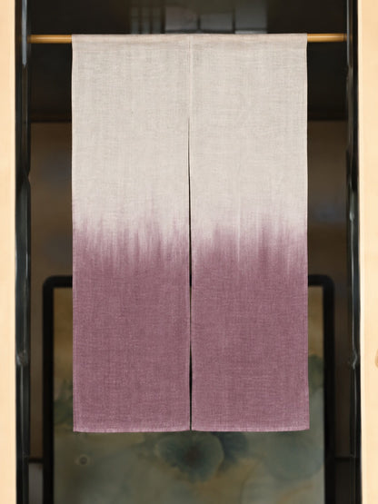 Linen Noren | Gradient - kodaimurasaki