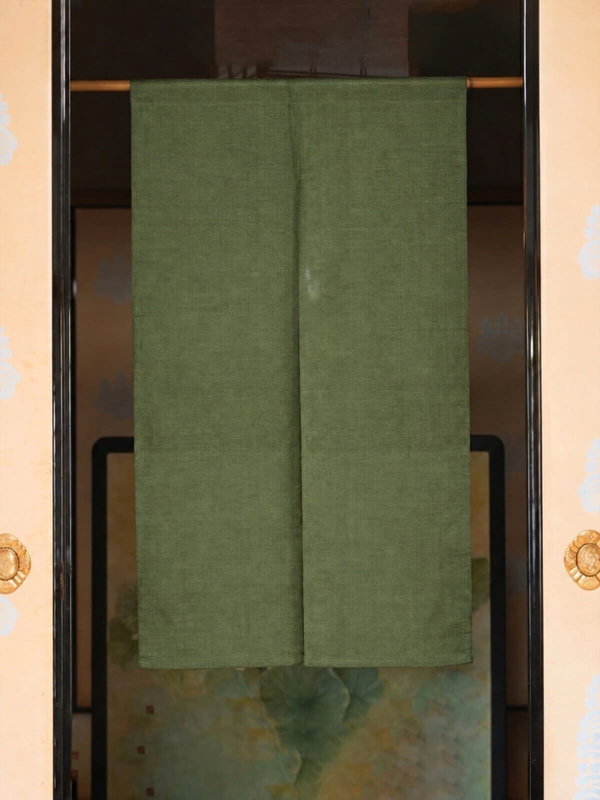Linen Noren | Solid Color - ryuryoku